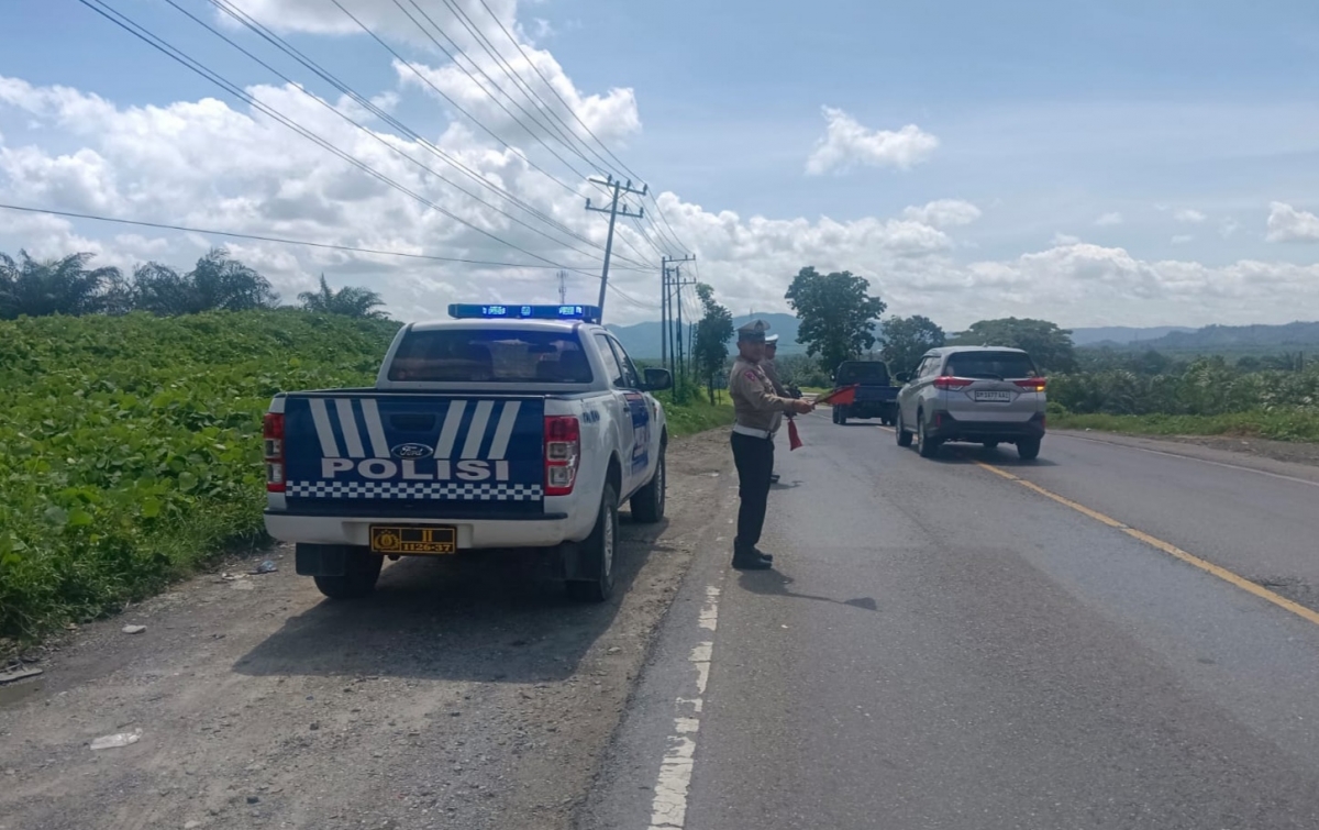 Polres Labuhanbatu Tingkatkan Patroli dan Penjagaan di Lokasi Rawan Laka