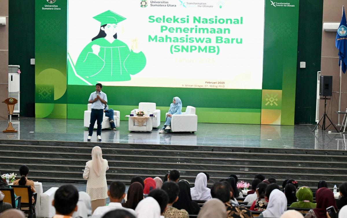 USU Gelar Bazar Pendidikan dalam Rangkaian Sosialisasi SNPMB 2025