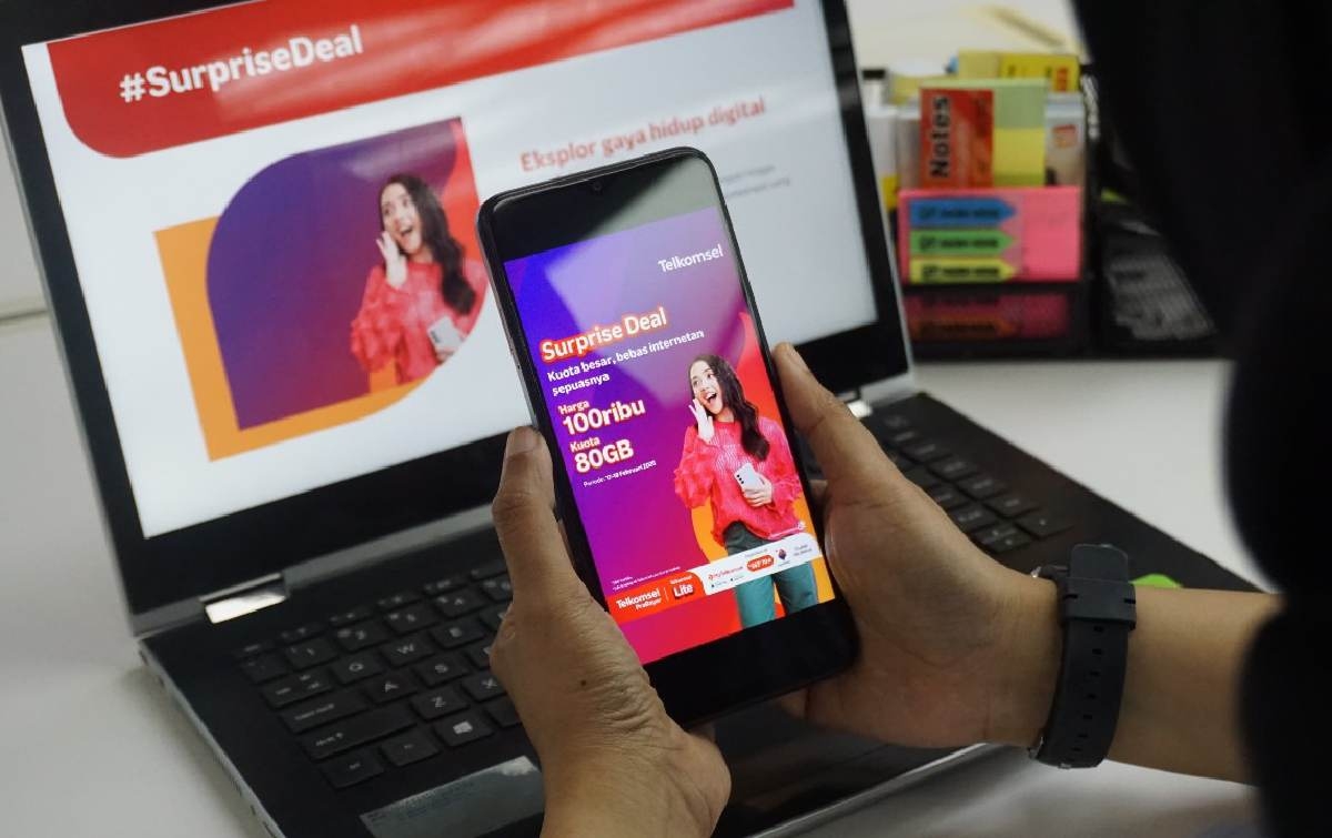 Telkomsel Hadirkan Paket Surprise Deal, Kuota Besar 80GB Hanya 100 Ribu Rupiah