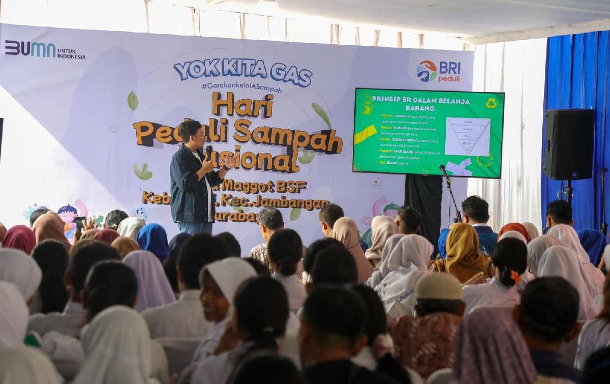 “BRI Peduli Yok Kita Gas” Edukasi Masyarakat Untuk Jaga Lingkungan Melalui Pengelolaan Sampah