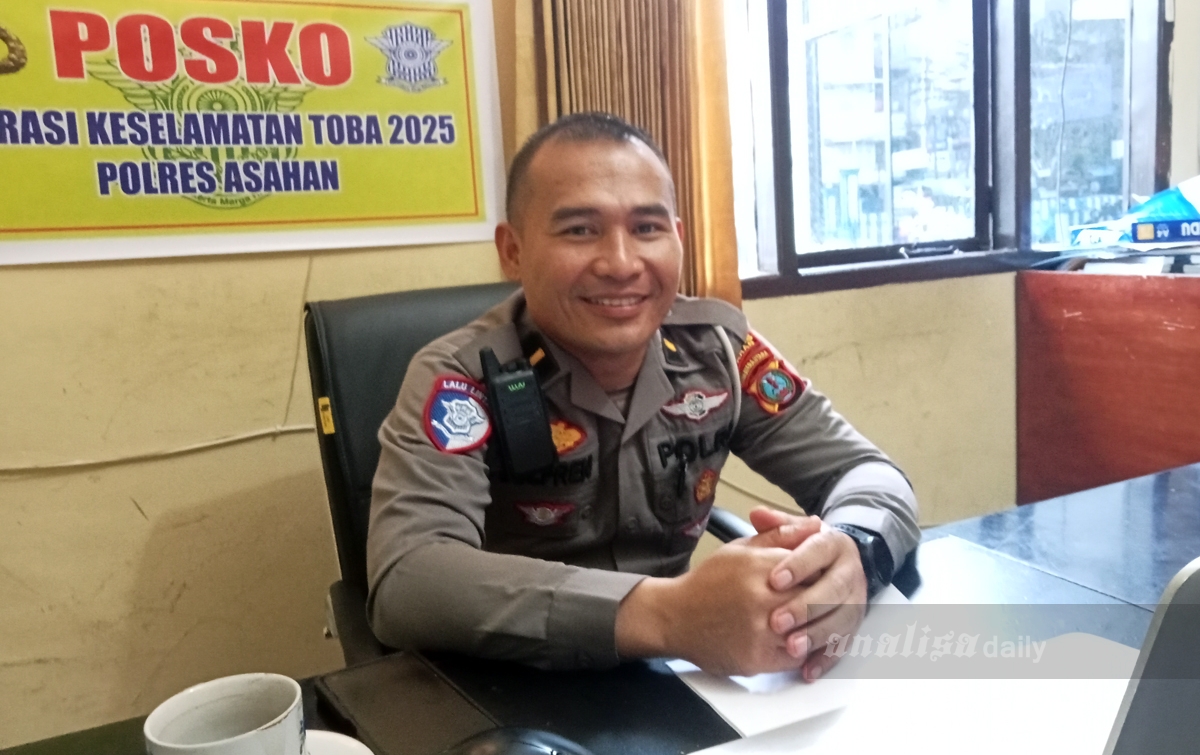 Selama Operasi Toba, Satlantas Asahan Tilang 512 Kendaraan