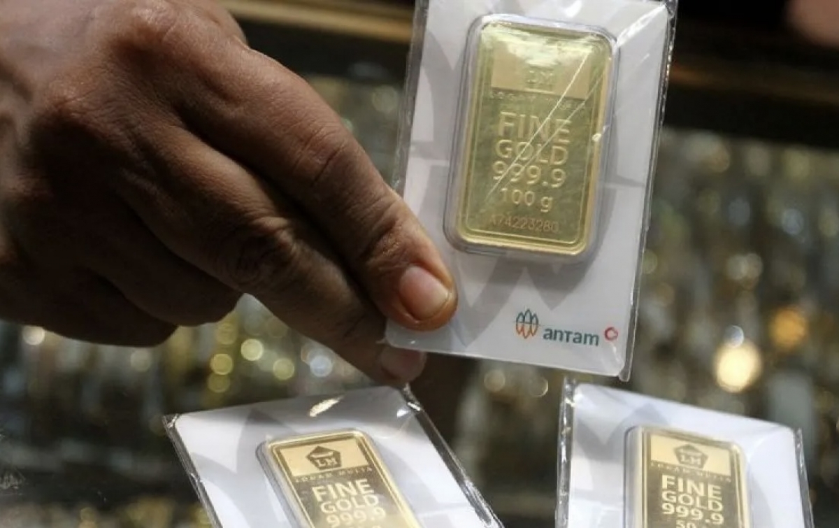 Harga Emas Antam Naik Tipis, Jadi Rp1,707 Juta/Gram