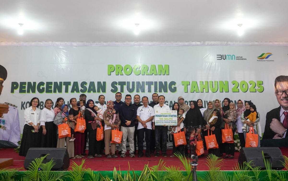 Pemkab Sergai Apresiasi Kolaborasi dengan PTPN IV Regional I untuk Pencegahan Stunting