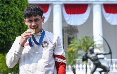 Veddriq Leonardo Terpilih Sebagai 'Athlete of the Year 2024'