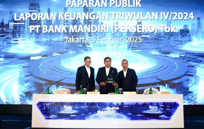 Bank Mandiri Perkuat Ekosistem Wholesale dan Ekspansi Kredit Berkelanjutan di 2024