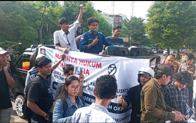 Erika Siringo-ringo Disebut Dikriminalisasi, Mahasiswa Geruduk Polrestabes Medan