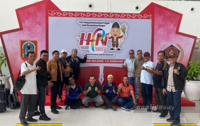 PWI Deliserdang Hadiri Puncak HPN 2025 di Banjarmasin