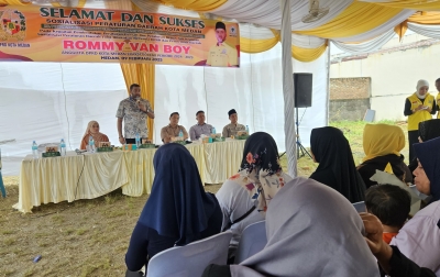 Rommy Van Boy Imbau Masyarakat Jaga Kebersihan Kota Medan