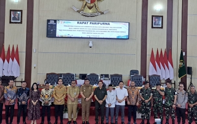 DPRD Medan Rapat Paripurna Penetapan Paslon Wali Kota dan Wakil Wali Kota Terpilih