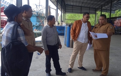 Diduga Melanggar Tata Ruang dan Tak Miliki Izin, DPRD Sidak Tangkahan Ikan di Bagan Asahan