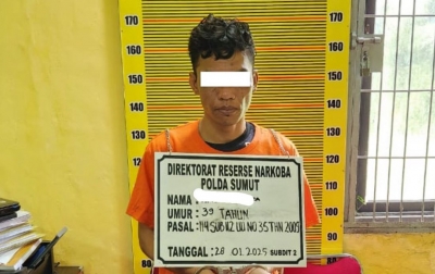 Kurir Narkoba di Asahan Ditangkap, 2 Kg Sabu dan 2.000 Pil Ekstasi Disita