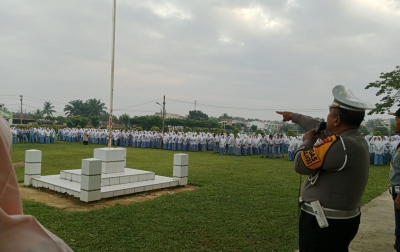 Satlantas Polres Palas Sosialisasi Keselamatan Lalu Lintas di MAN 1 Palas