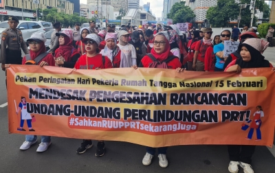 Koalisi Sipil Minta DPR Sahkan RUU Perlindungan Pekerja Rumah Tangga