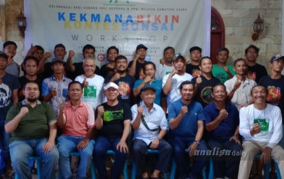 Siap Gelar Pameran Nasional, PPBI Deliserdang Tampilkan Bonsai Tertua di Sumut