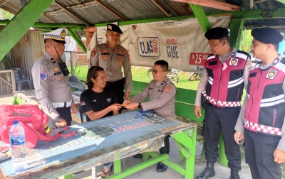 Polres Labuhanbatu Tes Kesehatan Sopir Angkutan Umum