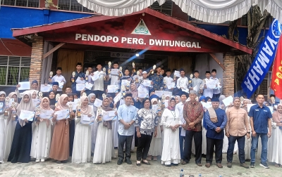 Kolaborasi Alfa Scorpii dan SMK Swasta Dwitunggal 2 Sukses Gelar Pentas Seni