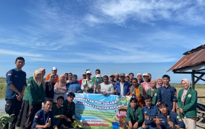 Petani Percut Sei Tuan Berdaya dengan JAKABA dan Tanaman Refugia Atasi Lahan Salin