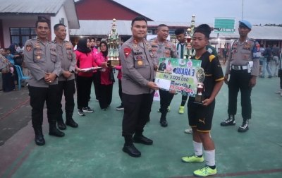 Turnamen Futsal Kapolres Cup 2025, Motivasi Generasi Muda Kembangkan Bakat