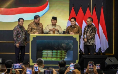 Presiden Prabowo Resmikan Layanan Bank Emas Pegadaian, BRI Group Semakin Optimis Perkuat Ekonomi Nasional