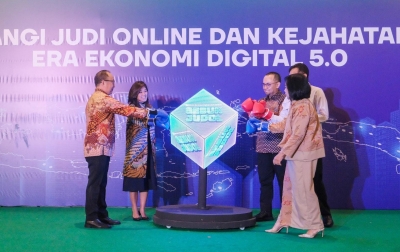 GEBUK JUDOL Diluncurkan, Ajak Masyarakat Perangi Judi Online