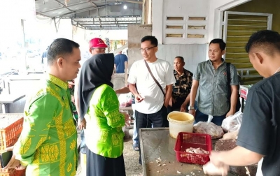 Polres Sergai Sidak Pasar, Pastikan Harga dan Stok Kebutuhan Bahan Pokok Tersedia