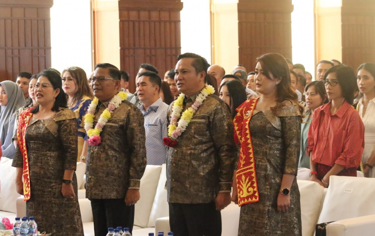 Usai Retreat, Bupati dan Wabup Nias Barat Gelar Ramah Tamah di Jakarta