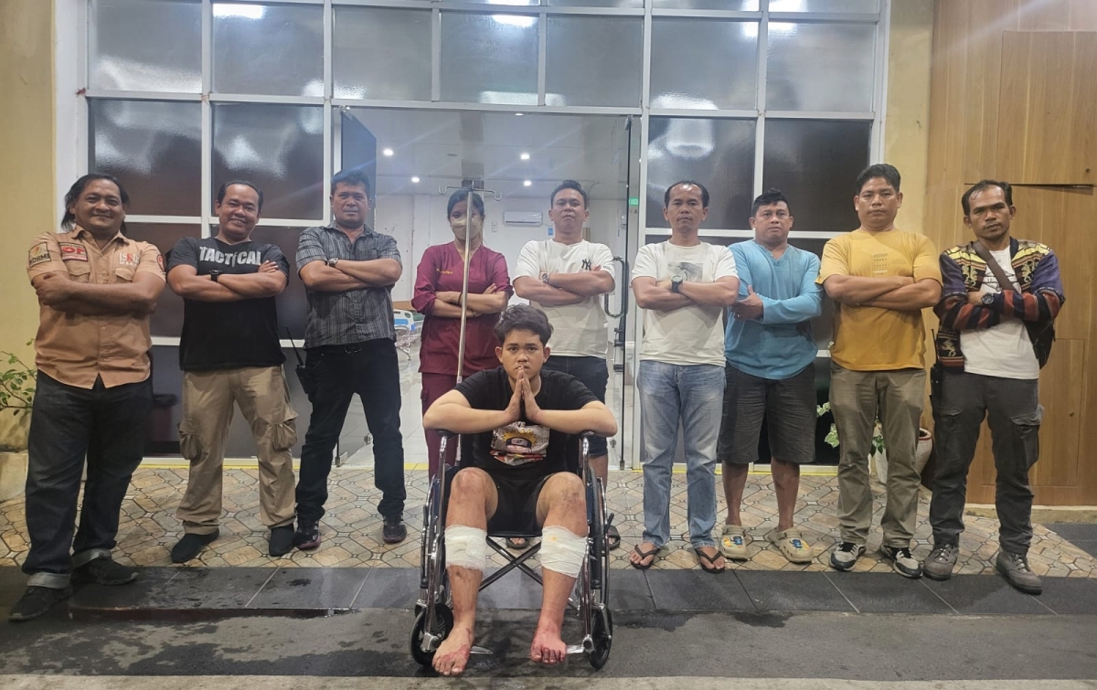 Resrkim Polsek Medan Baru Tembak Kawanan Begal