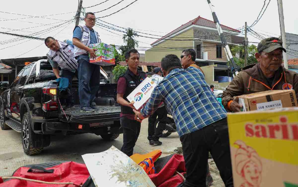 Tanggap Bencana Banjir Jabodetabek, BRI Peduli Gerak Cepat salurkan Bantuan Bagi Warga Terdampak