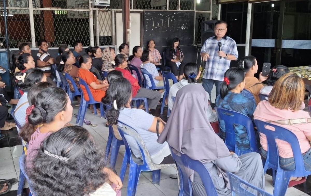 Serap Aspirasi, Sofyan Tan Kunjungi Sekolah-Sekolah