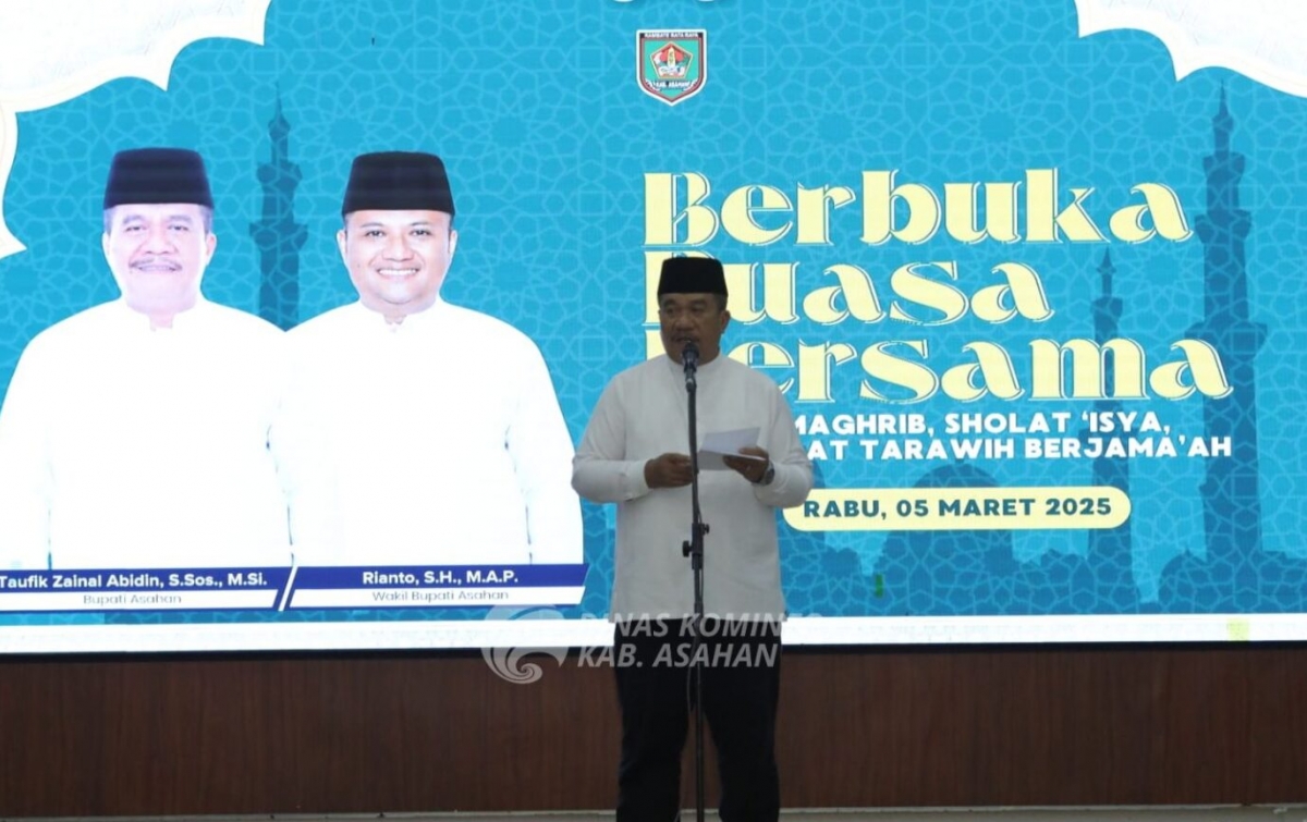 Pemkab Asahan Buka Puasa Bersama dengan Tim Safari Ramadan