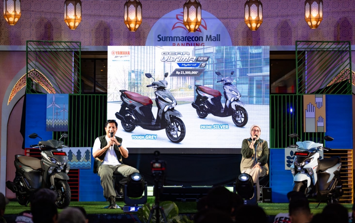 Yamaha GEAR Ultima Dilengkapi Berbagai Fitur Fungsional Diluncurkan