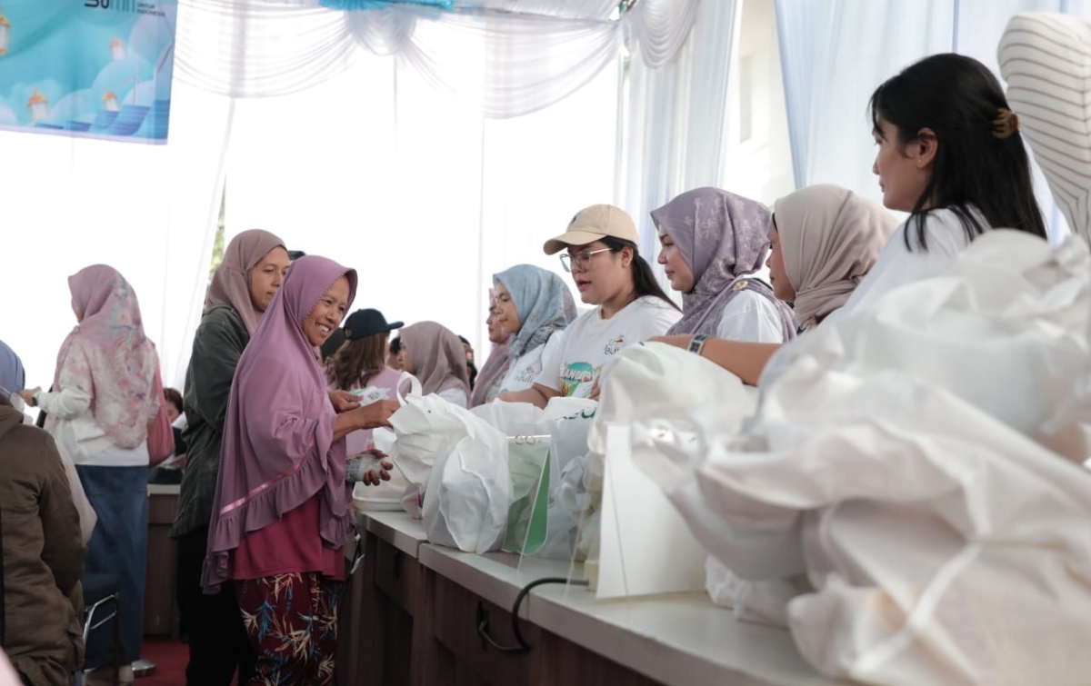 Ramadan Berkah, PLN UID Sumut Jual 1.000 Paket Sembako Murah Seharga Rp50 Ribu