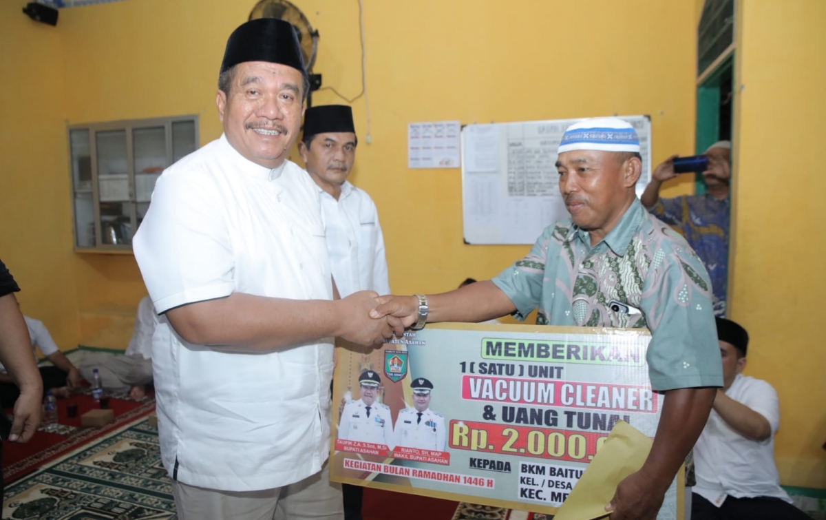 Kunjungi Masjid Baiturahman, Bupati Asahan Taufik: Kami Pelayan Rakyat