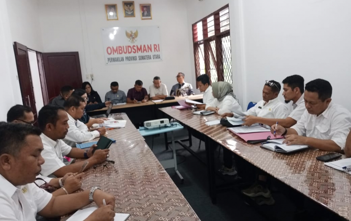 Perwakilan Ombudsman-RI Rakor dengan Para Pihak