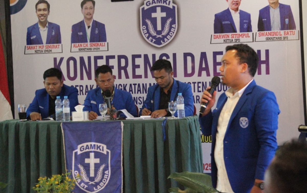 Swangro LumbanBatu Terpilih Aklamasi, Pimpin GAMKI Sumut Tiga Tahun ke Depan