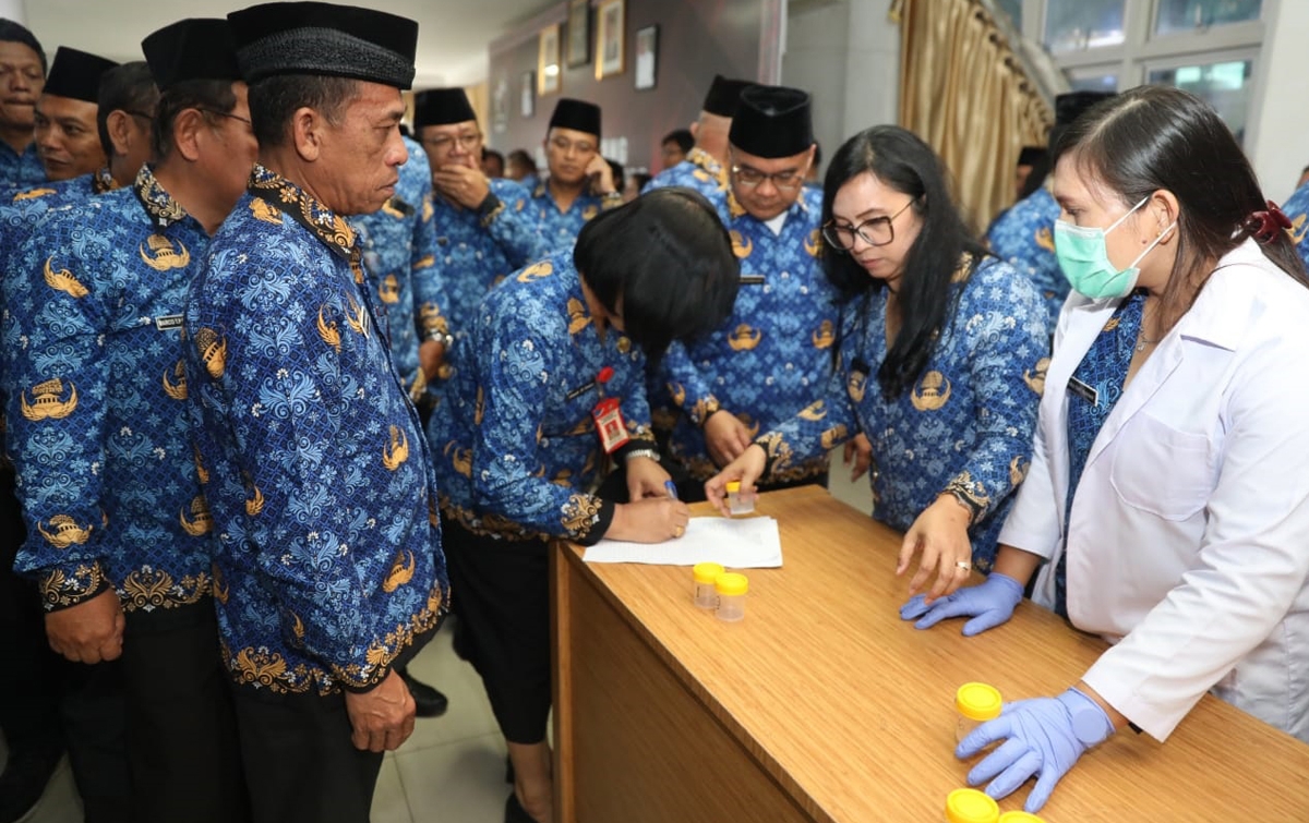 Tes Urin Mendadak, Jonius Taripar: Kedapatan Narkoba Saya Tindak