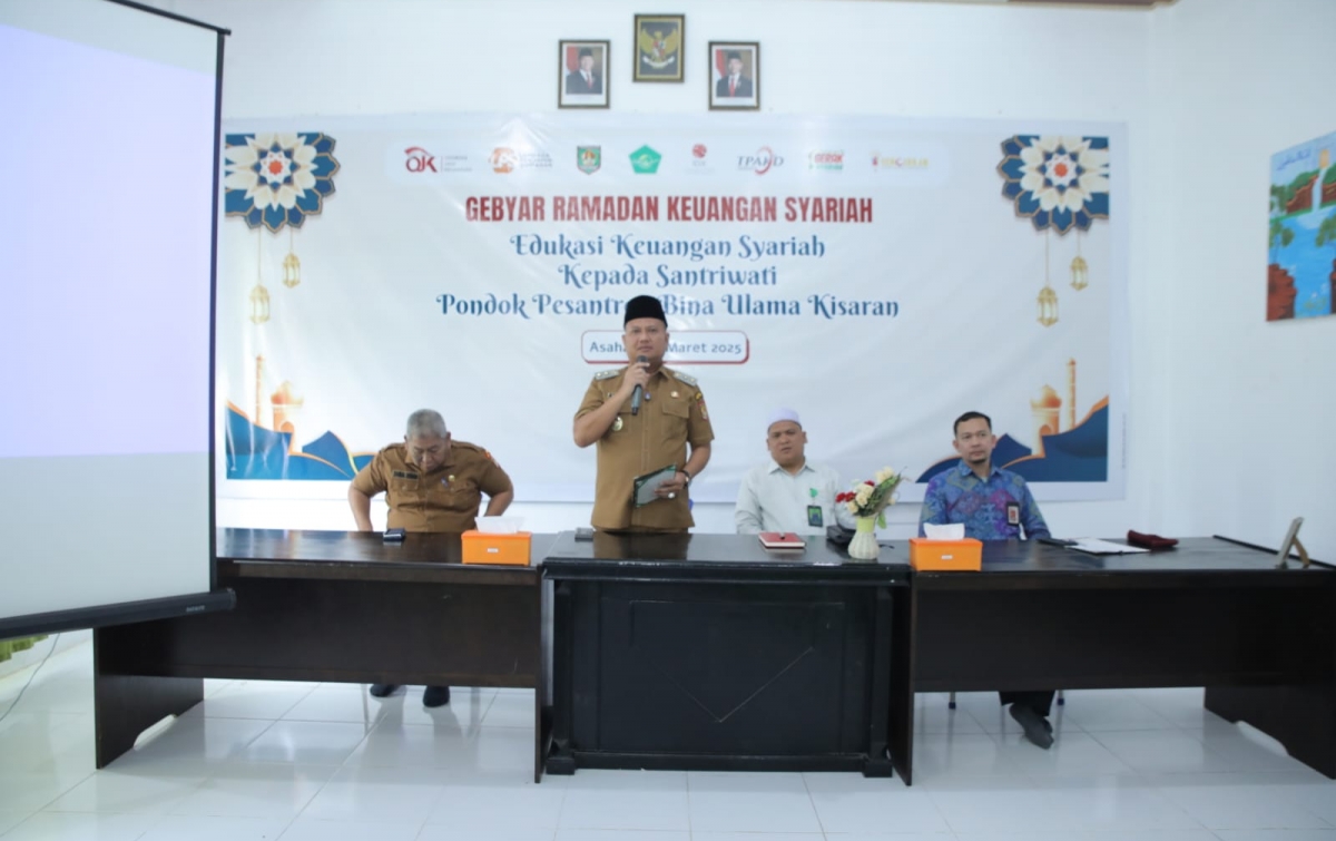 Wabup Asahan Buka Edukasi Pasar Modal Syariah