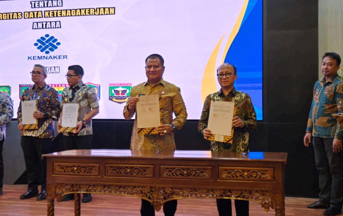 Pemkab Asahan Kerja Sama Kemenaker Tingkatkan SDM