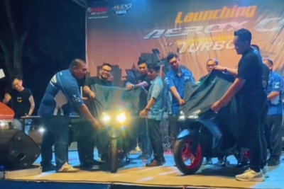 Semarak, Launching Yamaha Aerox Alpha di Kisaran dan Rantauprapat