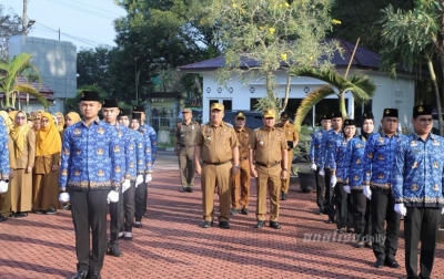 Pimpin Apel Perdana, Bupati Asahan Sampaikan ASN Harus Profesional