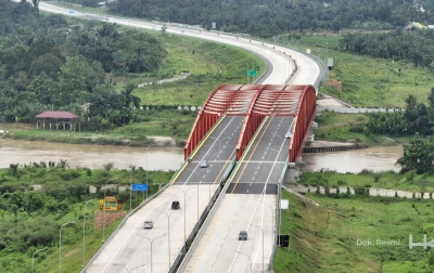 Siap Sambut Mudik, Hutama Karya Prediksi Trafik Jalan Tol Trans Sumatera Meningkat hingga 68,81%