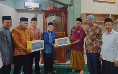 Jalin Silaturahmi Keumatan, Kemenag Deliserdang Safari Ramadan di Masjid Nurul Fatimah