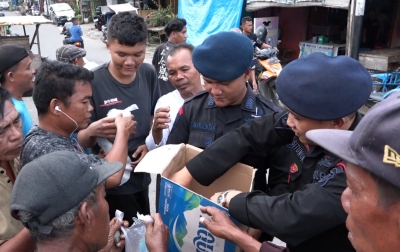 Selama Ramadan, Sat Brimob Polda Sumut Aktif Melaksanakan Kegiatan Sosial