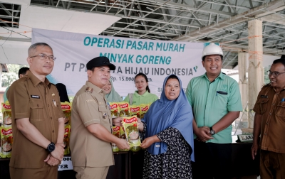 PT PHI Hutalombang Gelar Pasar Murah di Sibuhuan