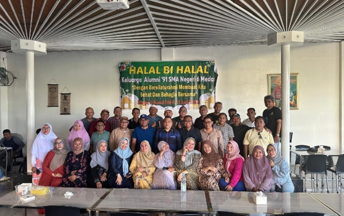 Alumni SMAN 6’91 Halal bi Halal