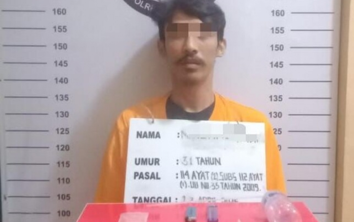 Bisnis Sabu di Labura, Satres Narkoba Polres Labuhanbatu Tangkap Warga Medan