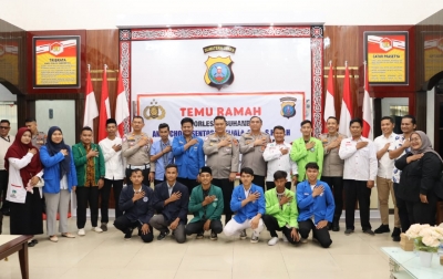 Kapolres Labuhanbatu Temu Ramah Bersama Organisasi Kemahasiswaan