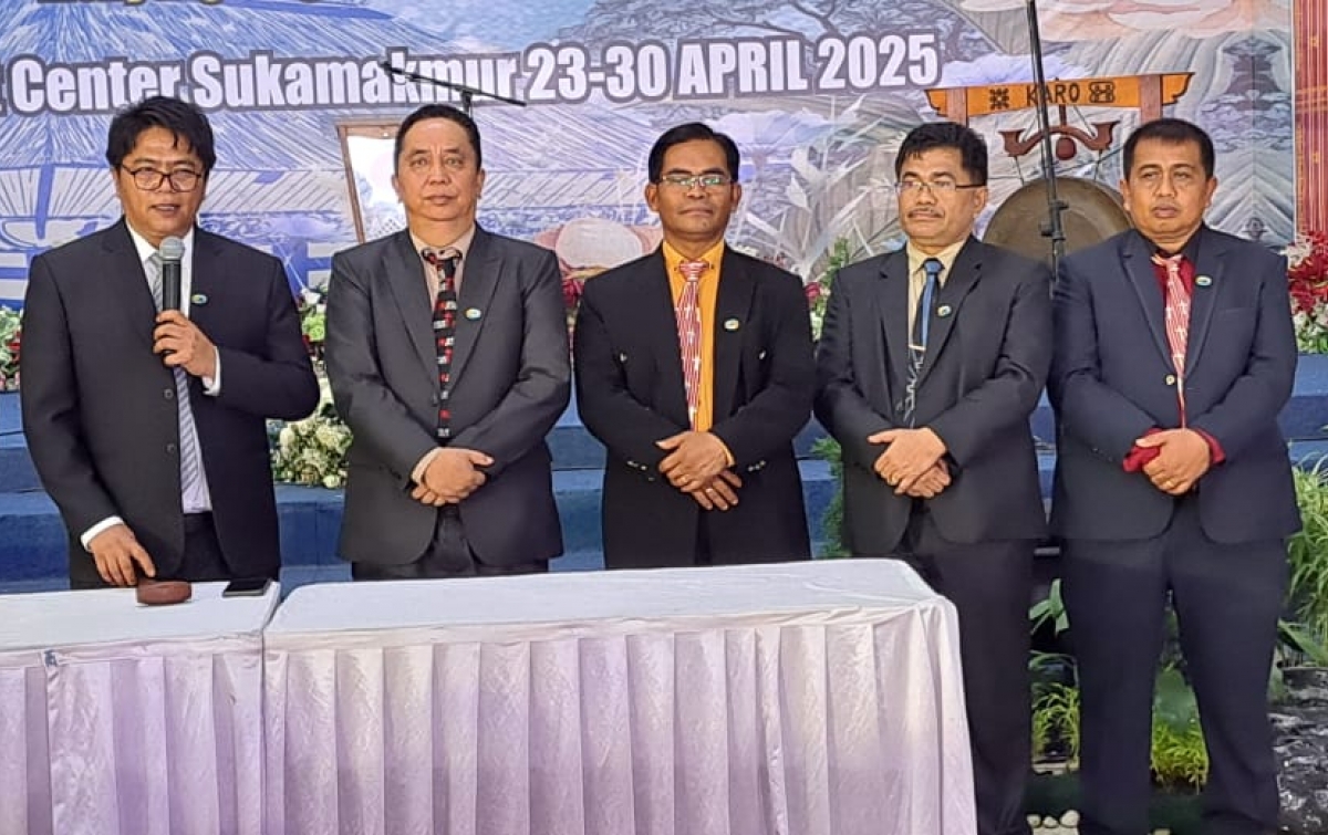 Moderamen GBKP Periode 2025-2030 Dilantik