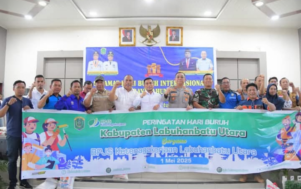 Pemkab Labura Gelar Peringatan May Day 2025 