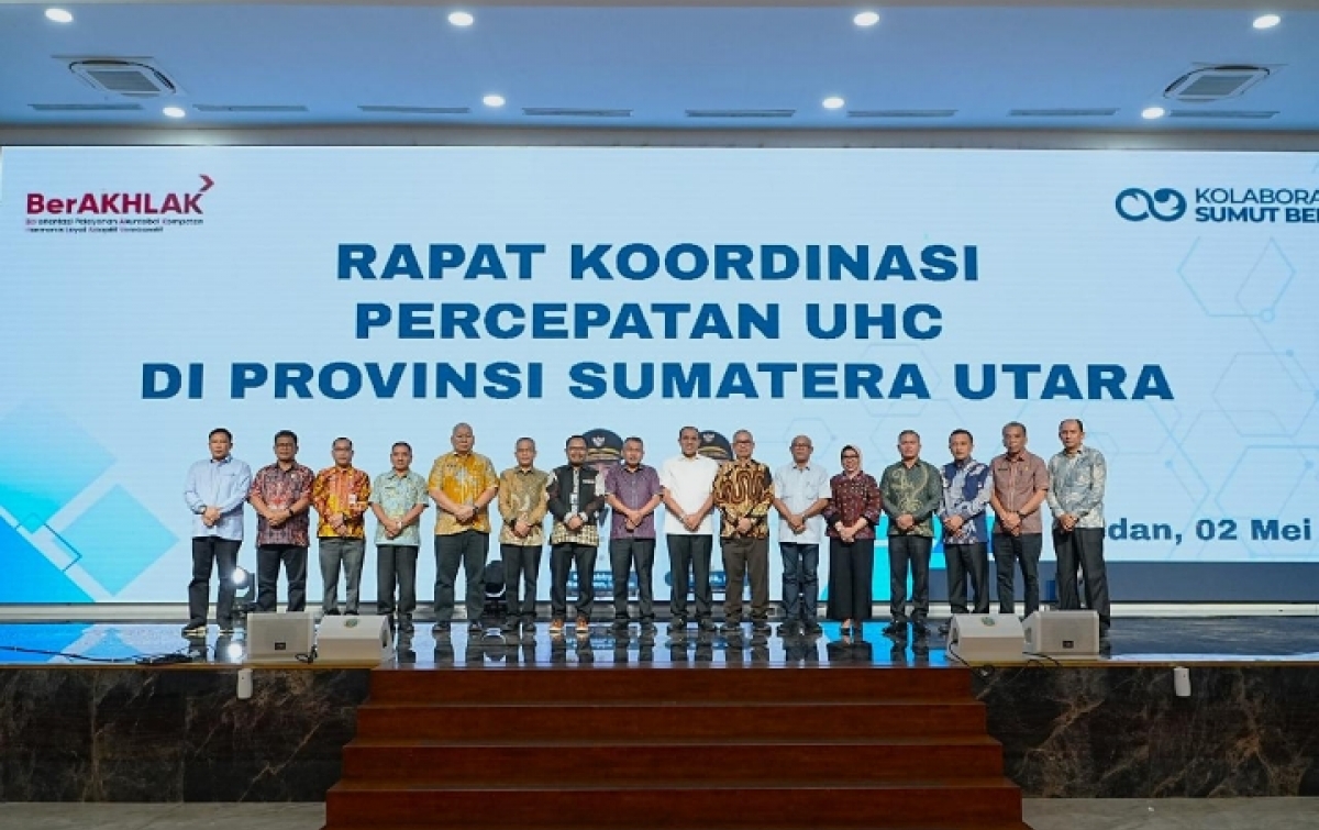 Provinsi Sumut Siap UHC Per 1 Juli 2025